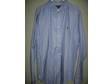 Ralph Lauren Blue White Plaid Button Shirt L/S 18 XXL