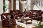 Caesar Palace American Style leather Sofa Set