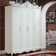Hanfeier European style white wardrobe with three doors